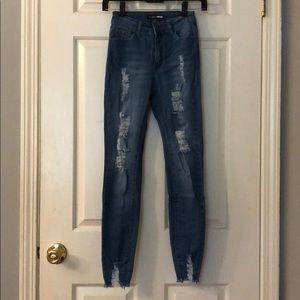 Fashion Nova high waisted denim